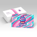Silk card sample